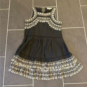 Sea New York Black and White Mini Dress